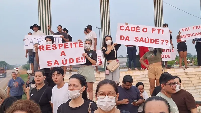 protestos em Humaitá