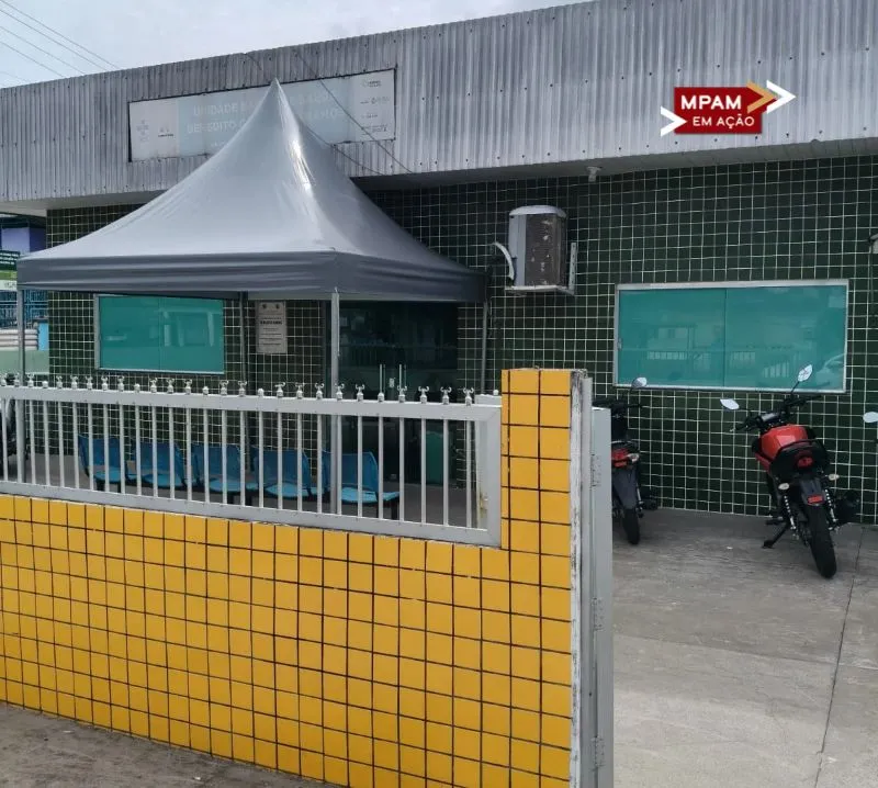 Foto de divulgação: MPAM ajuíza ação para melhorias na UBS Benedito Gonçalves Ramos em Maraã